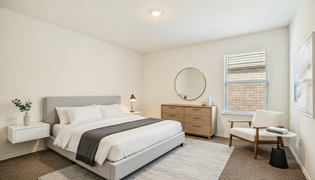 3012 Patton Lane Forney, TX 75126 - Photo 12 of 20 Virtually staged bedroom