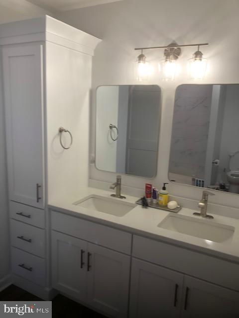 66 Brookview Drive Newport, PA 17074 - Photo 11 of 24 a bathroom with a double vanity sink and a mirror
