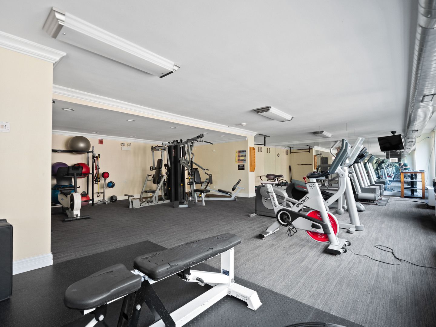 2754 North Hampden Court, Unit 708 Chicago, IL 60614 - Photo 24 of 27 a view of a room with gym equipment