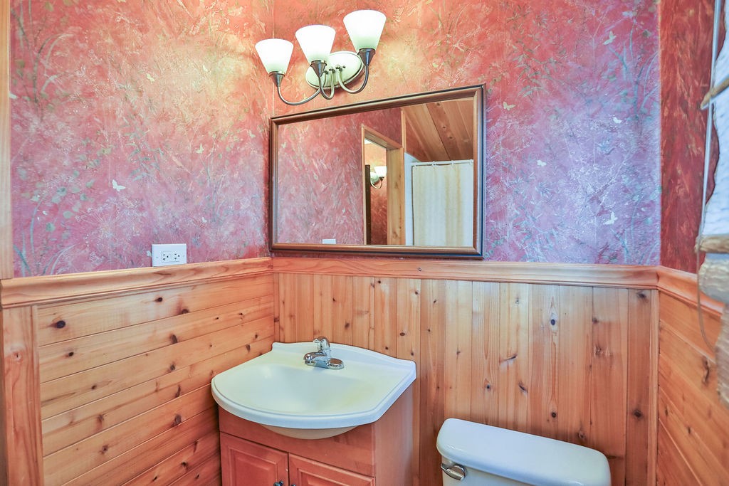 305 Myers Terrace Carthage, TN 37030 - Photo 37 of 75 a bathroom with a sink a mirror and a toilet