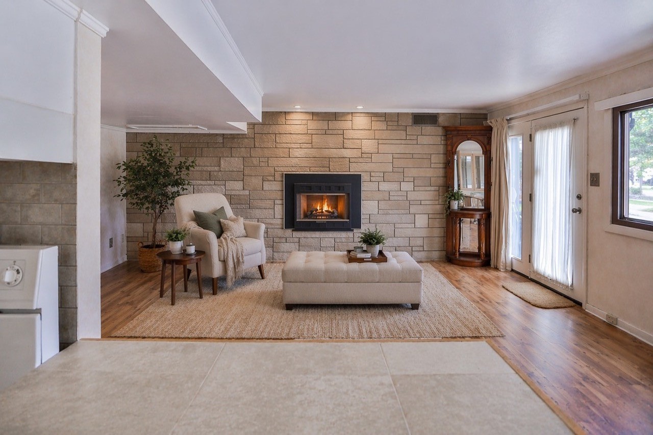 305 Myers Terrace Carthage, TN 37030 - Photo 55 of 75 a living room with furniture and a fireplace