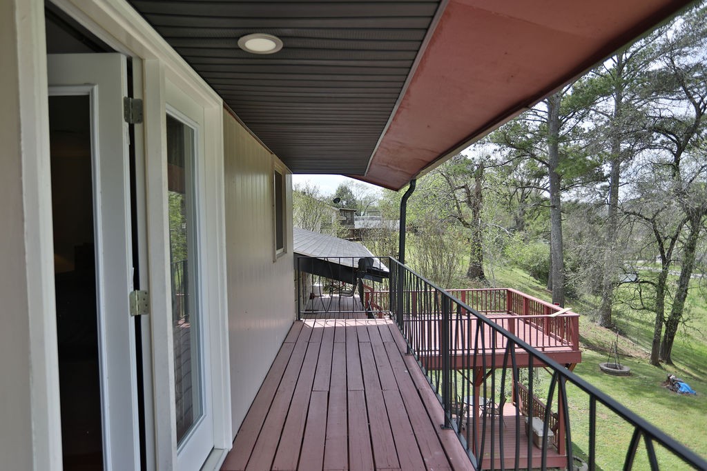 305 Myers Terrace Carthage, TN 37030 - Photo 71 of 75 a view of a balcony with furniture and wooden floor