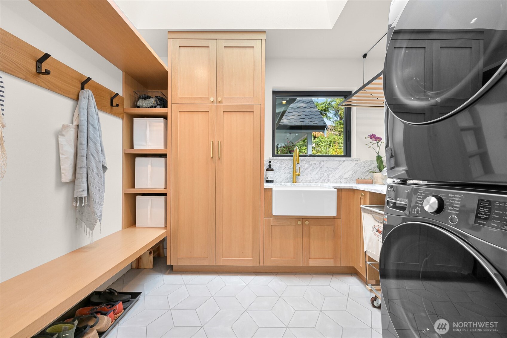 405 Bayside Road Bellingham, WA 98225 - Photo 26 of 40 a utility room with closet dryer and washer