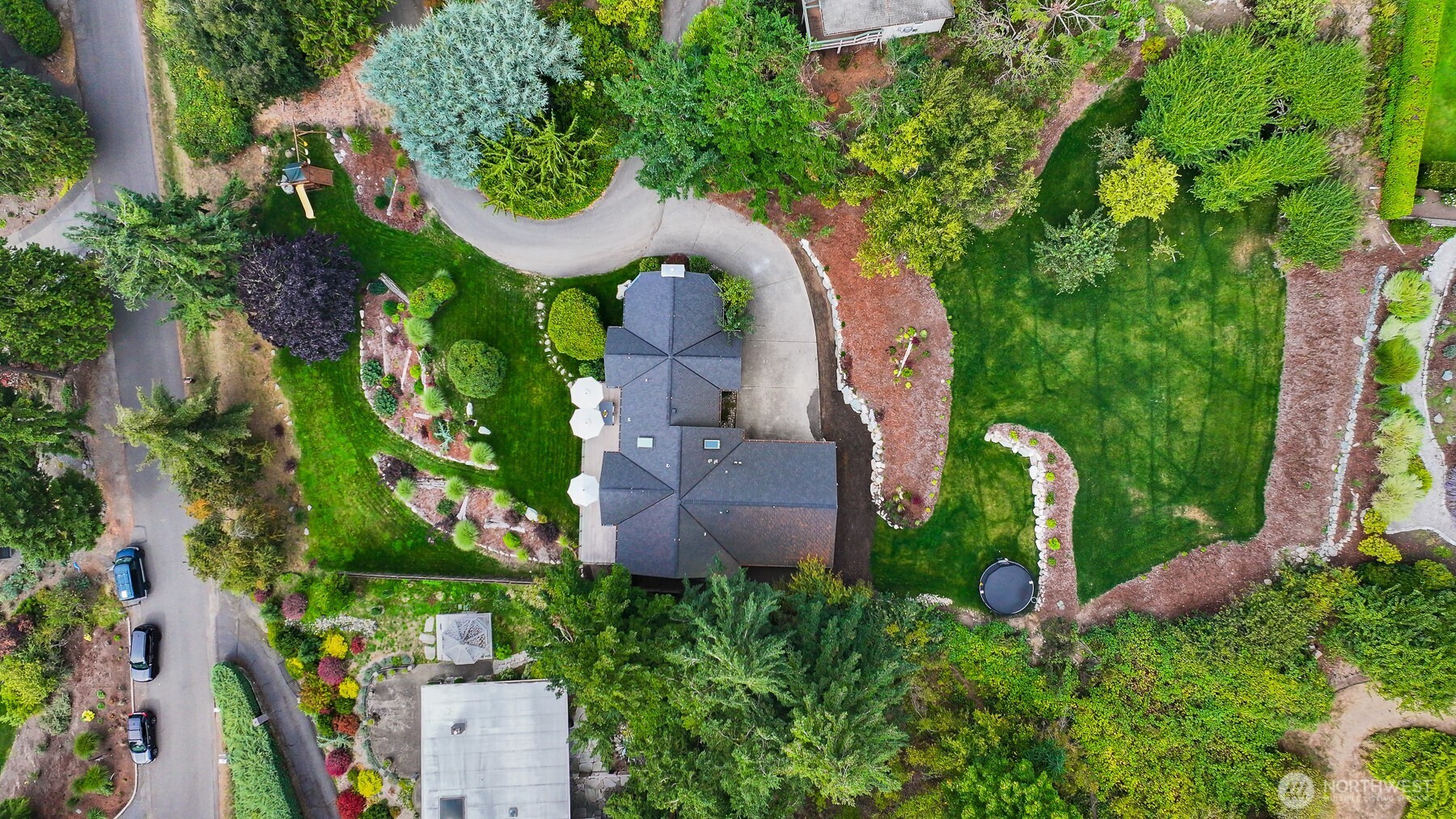 405 Bayside Road Bellingham, WA 98225 - Photo 3 of 40 an aerial view of a house