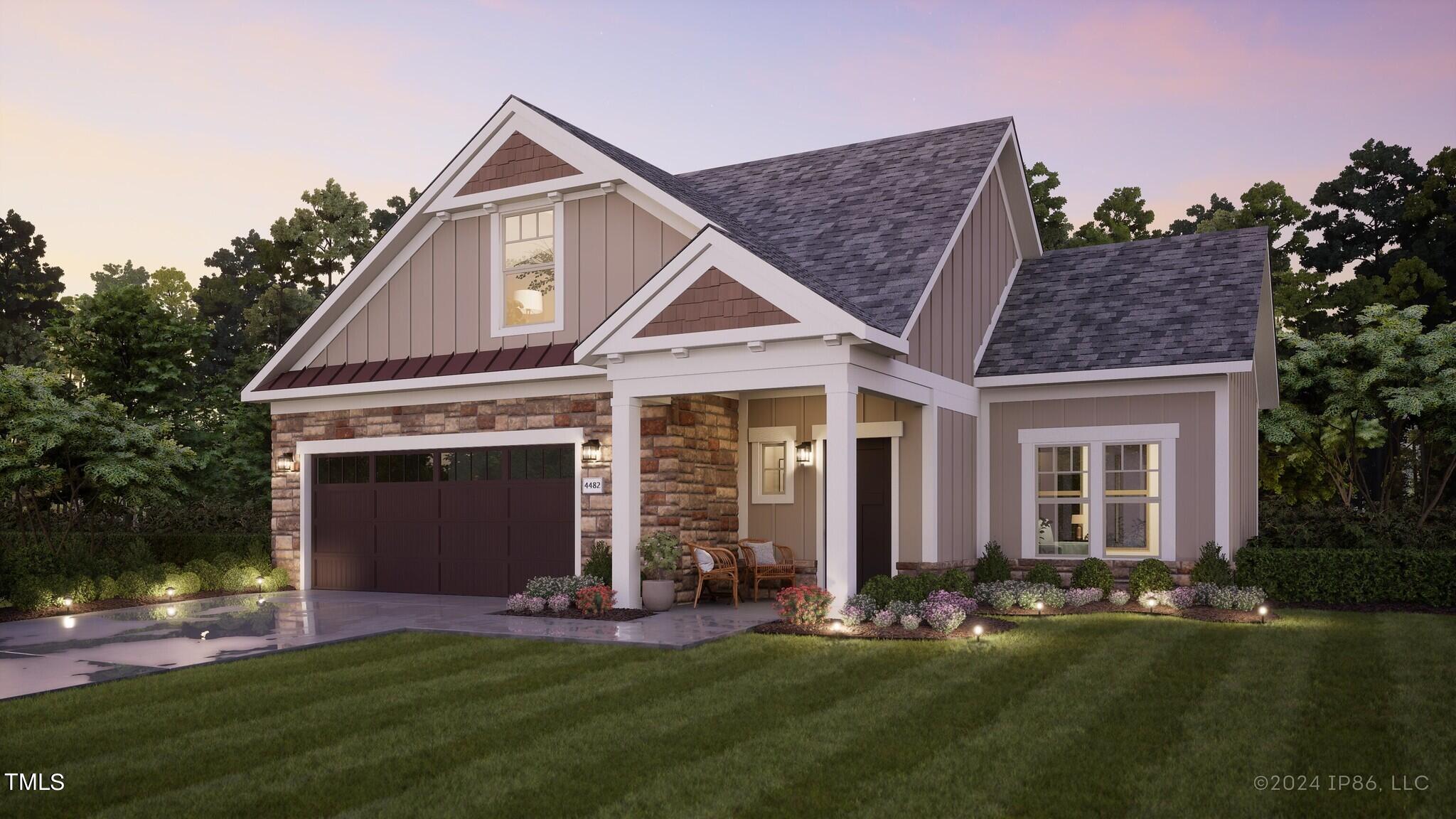 1005 Bridgeforth Lane Chapel Hill, NC 27517 - Photo 1 of 8 Front Elevation