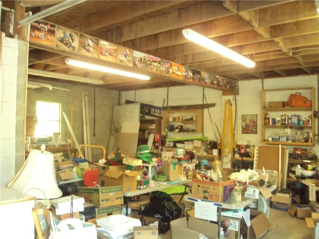 a view of a back yard