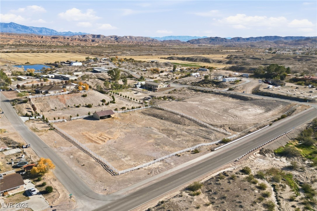 1285 Embry Avenue Moapa, NV 89025 - Photo 9 of 98 View of property location featuring rural landscape and mountains