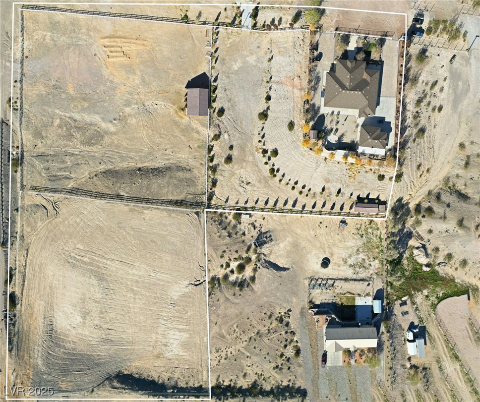 1285 Embry Avenue Moapa, NV 89025 - Photo 97 of 98 Map of property location with property parcel outlined