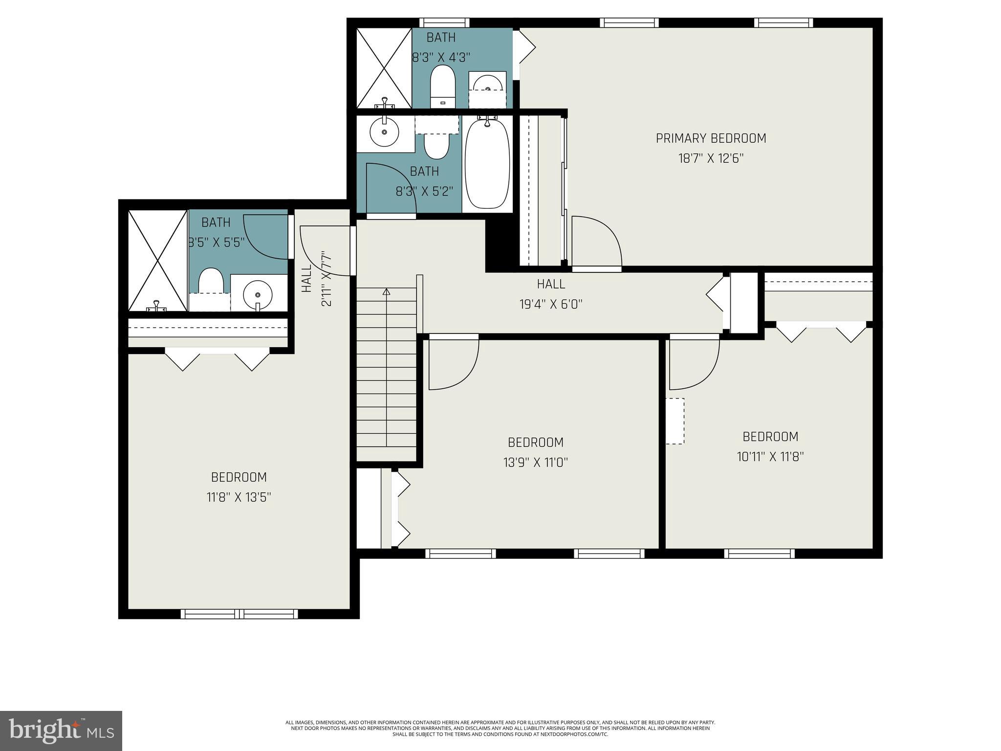 4400 Cottington Road Nottingham, MD 21236 - Photo 48 of 49 2nd Floor Plan