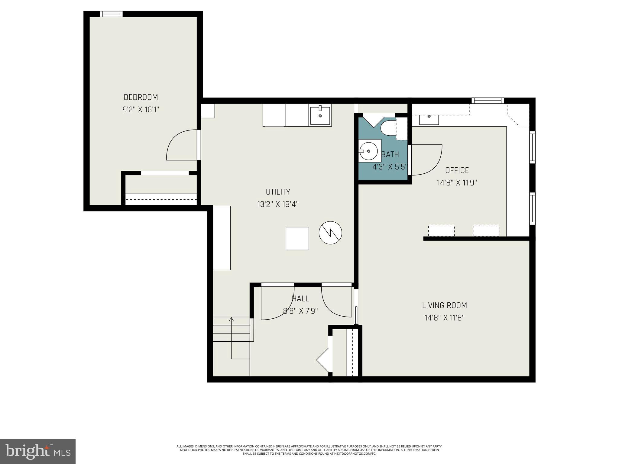 4400 Cottington Road Nottingham, MD 21236 - Photo 49 of 49 Basement Floor Plan