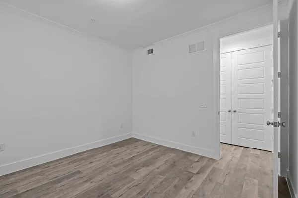 wooden floor in an empty room