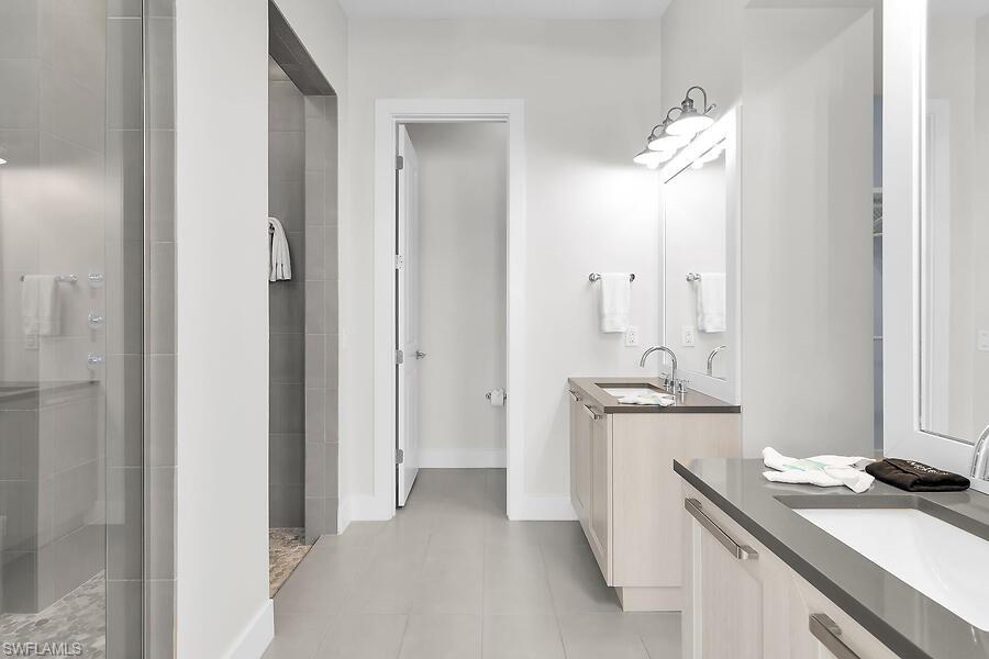 255 Columbus Way Marco Island, FL 34145 - Photo 23 of 50 a view of a kitchen from the hallway