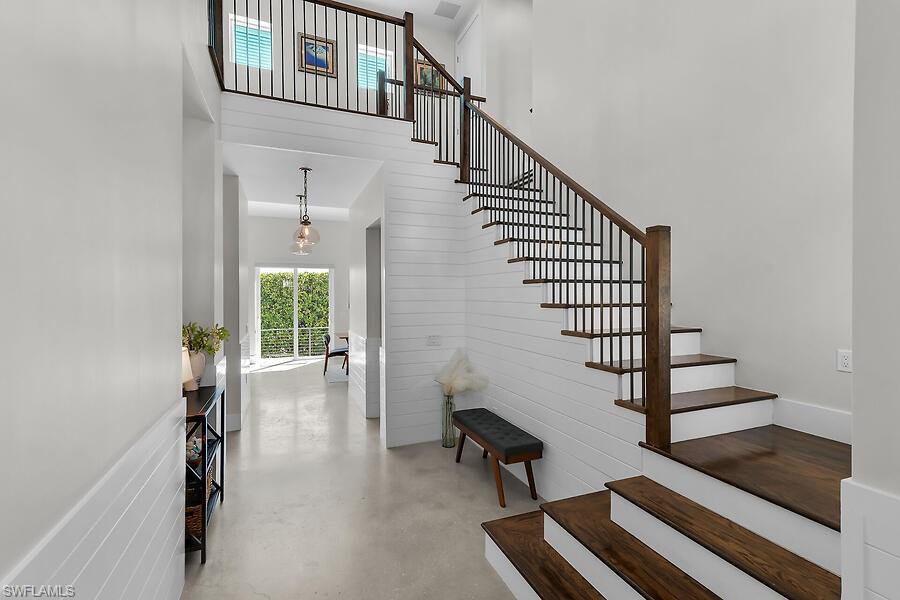 255 Columbus Way Marco Island, FL 34145 - Photo 5 of 50 a view of entryway and hall with wooden floor