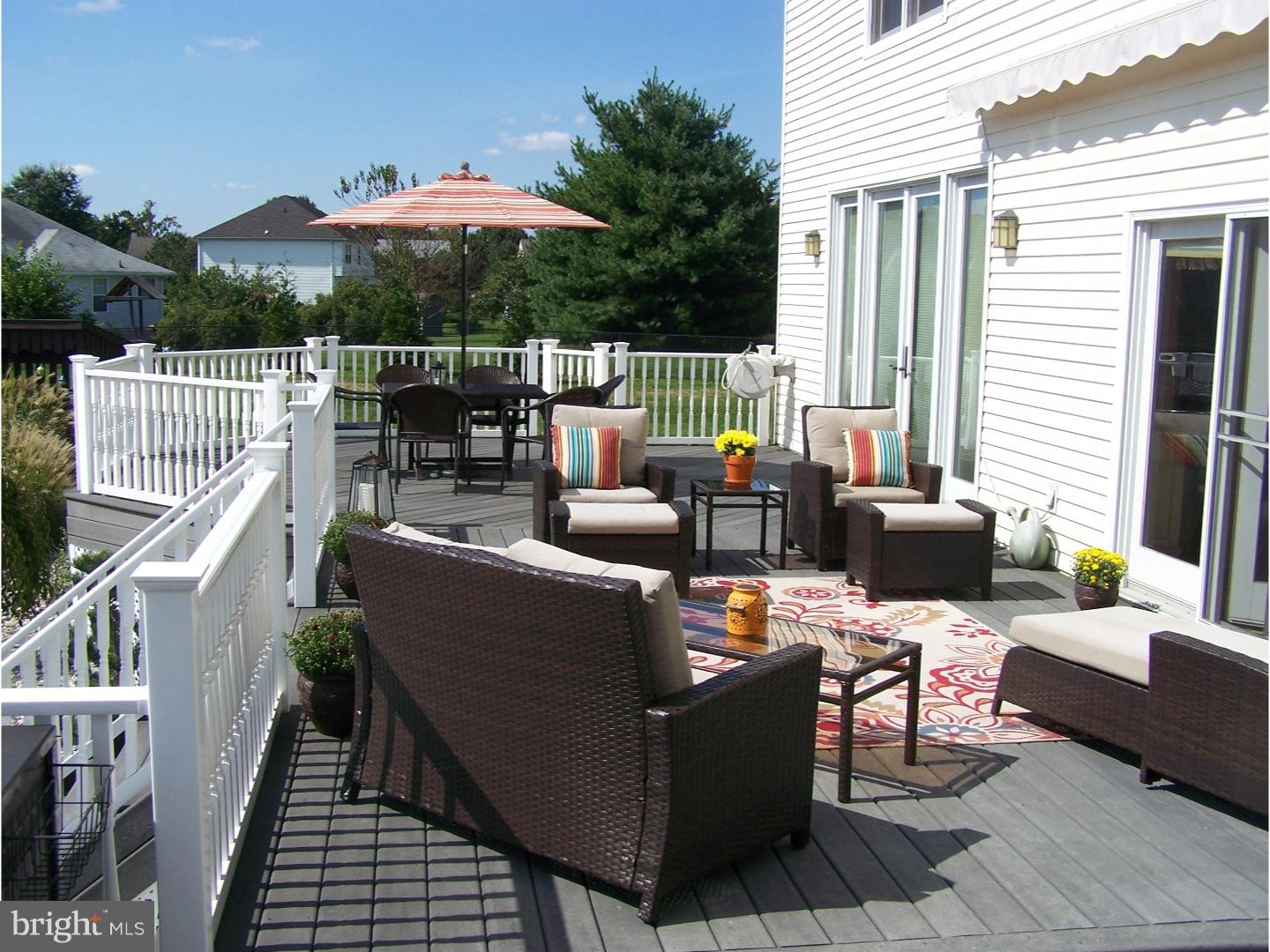 200 Mill Road Burlington, NJ 08016 - Photo 29 of 38 Large Rear Deck