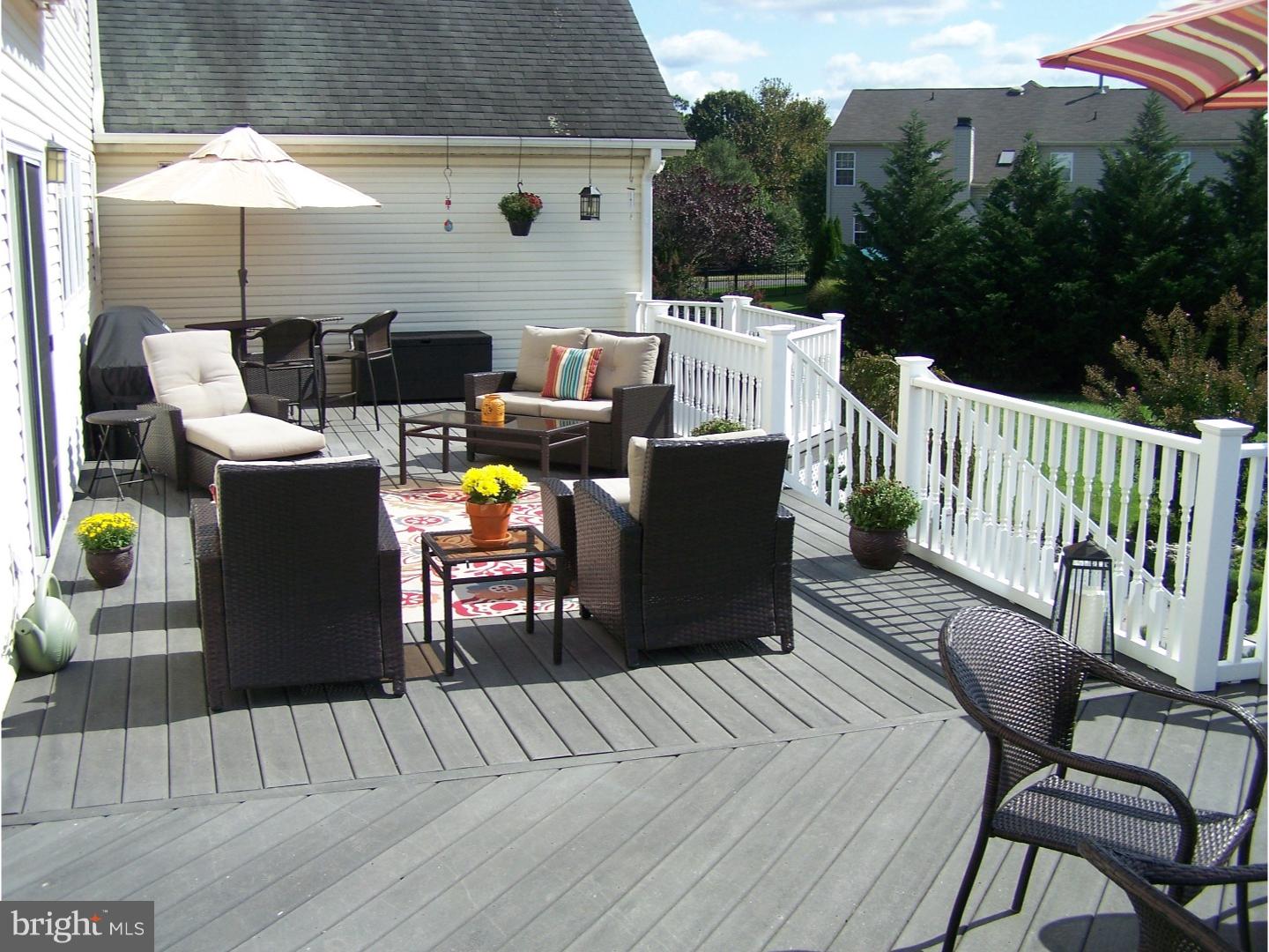 200 Mill Road Burlington, NJ 08016 - Photo 30 of 38 Large Rear Deck