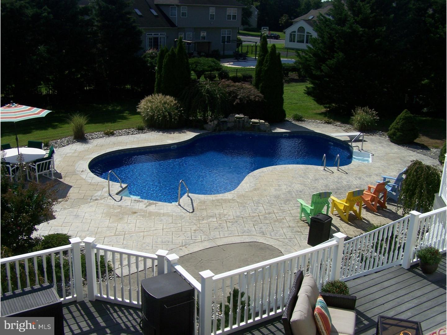 200 Mill Road Burlington, NJ 08016 - Photo 32 of 38 View of heated in ground pool from Master Bedroom