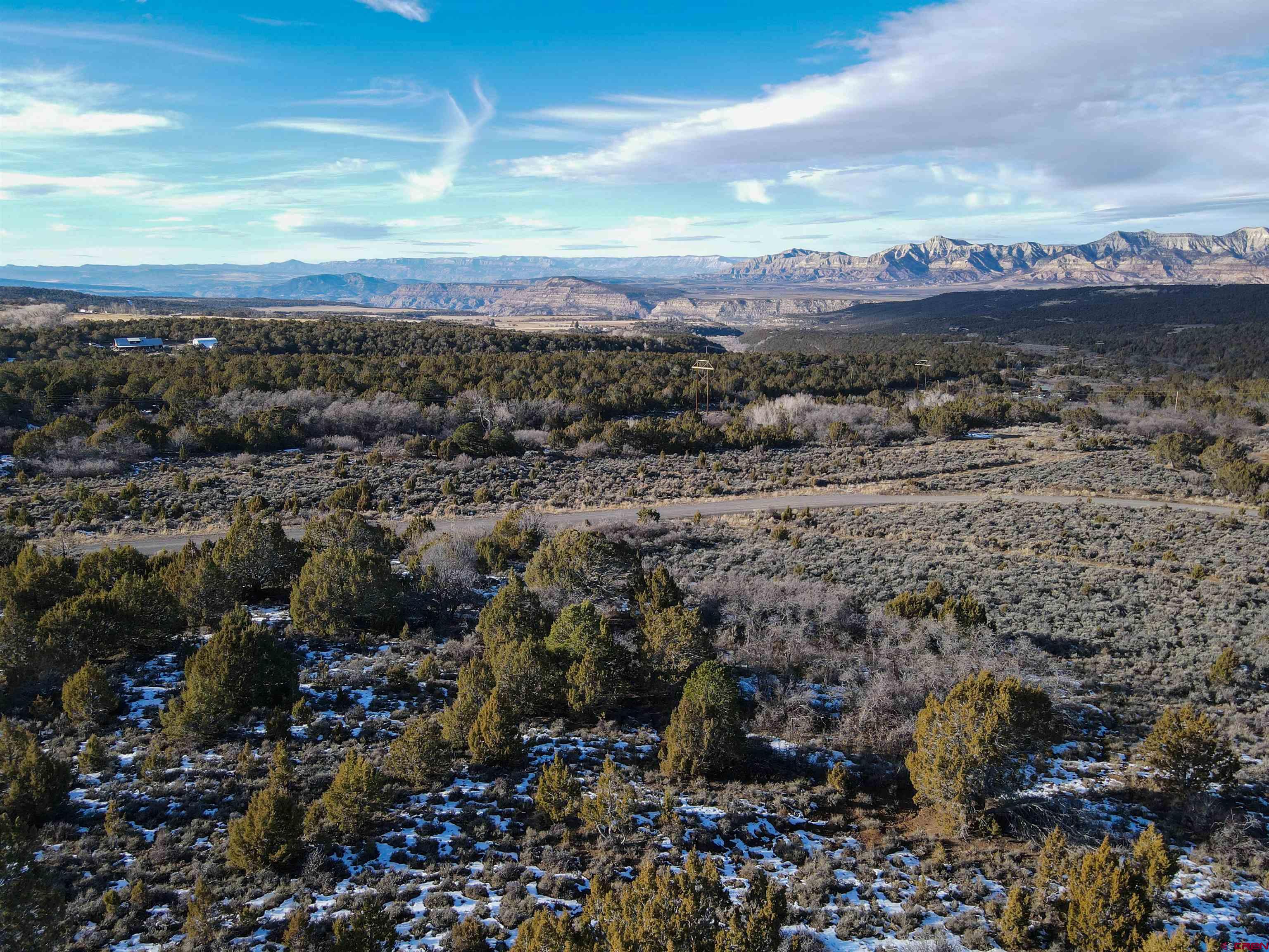Tbd 56 1/4 Road Molina, CO 81646 - Photo 34 of 44 a view of a city with mountains in the background