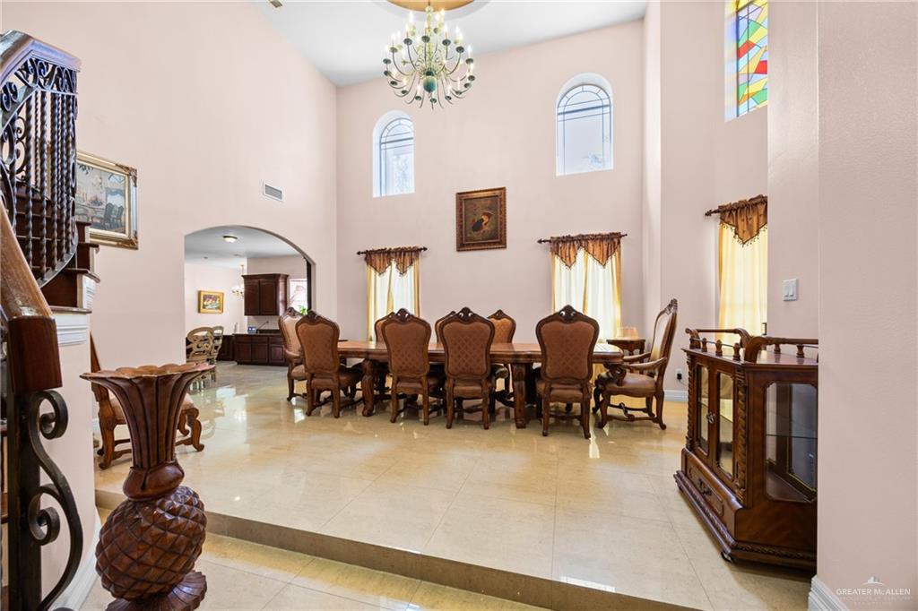 508 El Paisano Road Rio Grande City, TX 78582 - Photo 7 of 42 a living room with fireplace furniture and decor
