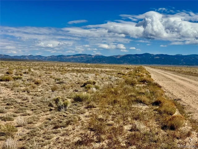a view of yard with ocean view