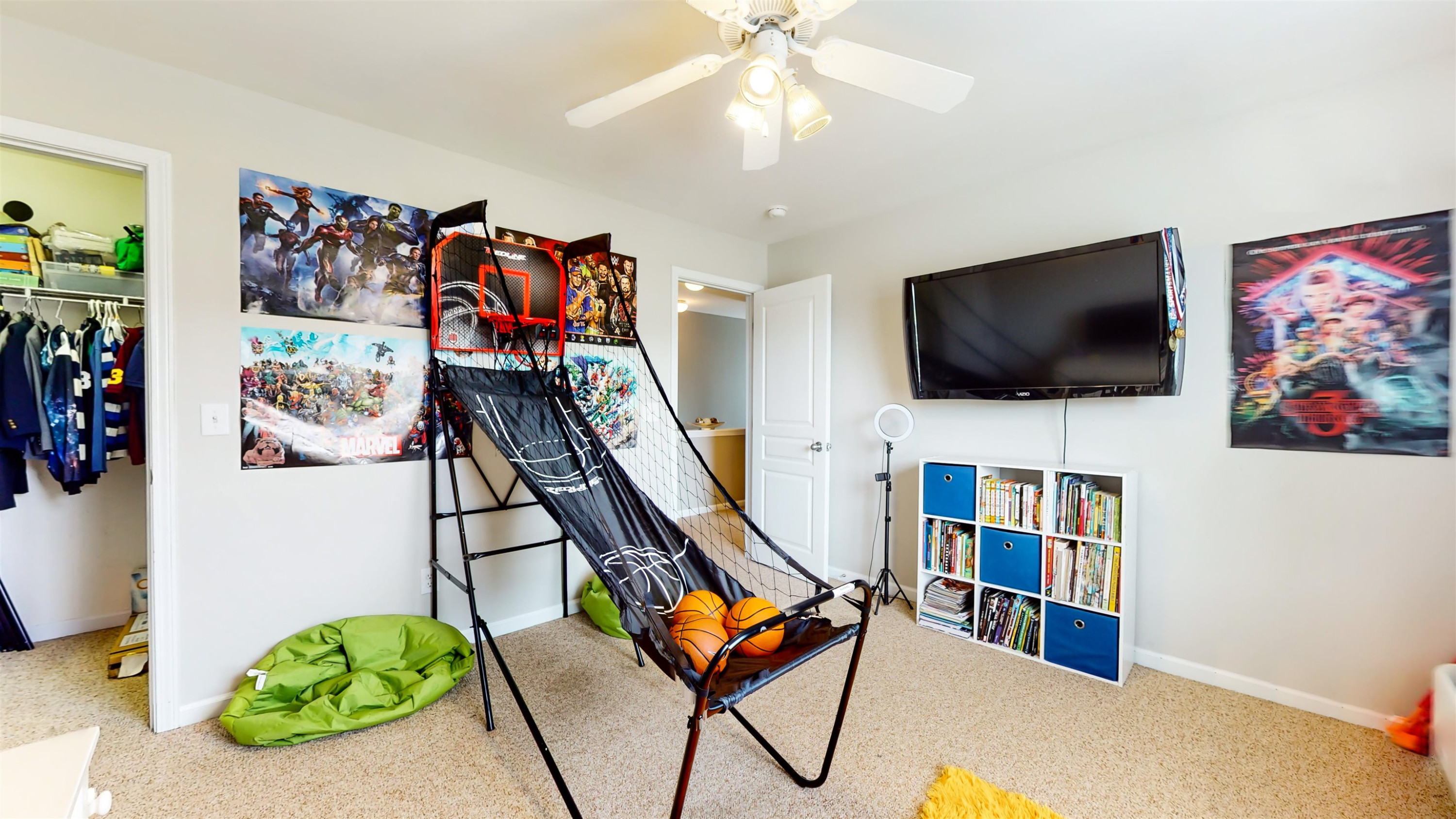 509 Ember Drive Durham, NC 27703 - Photo 16 of 24 a living room with furniture and a flat screen tv