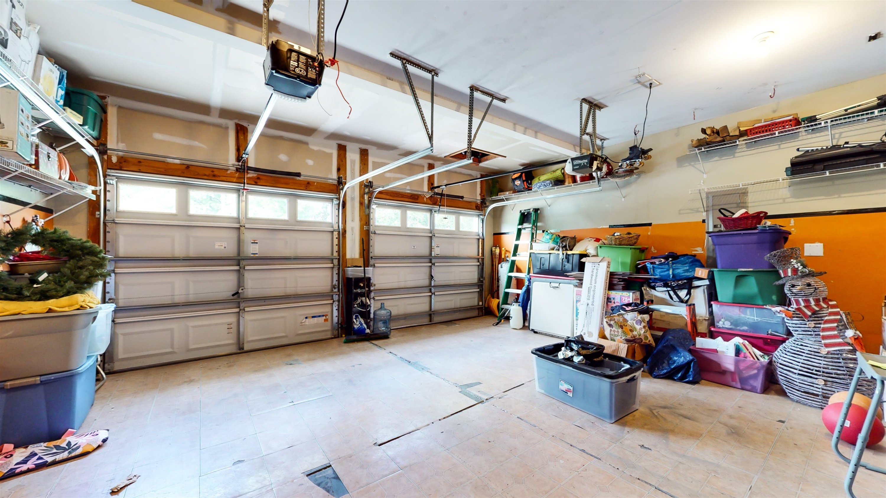 509 Ember Drive Durham, NC 27703 - Photo 21 of 24 a view of a garage with a couch