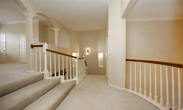 a view of a livingroom with a couch