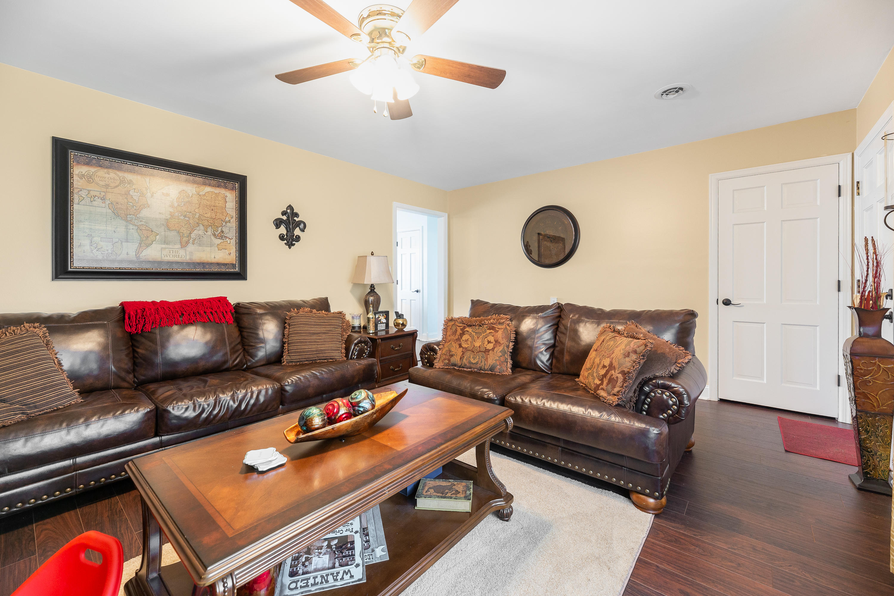 6543 Goodview Road Goodview, VA 24095 - Photo 6 of 21 a living room with furniture and a wooden floor