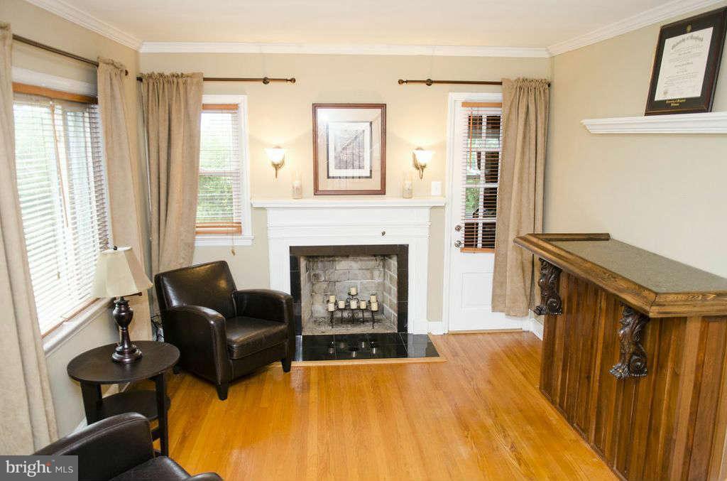 10506 Samona Road Cockeysville, MD 21030 - Photo 14 of 30 Living Room with fireplace