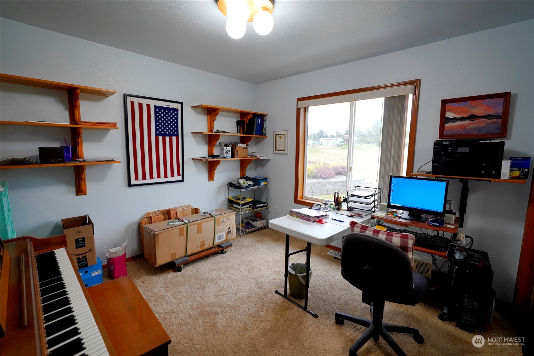123 East Anderson Road Sequim, WA 98382 - Photo 29 of 40 a room with furniture workspace and a window