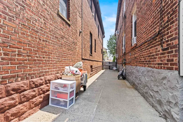 a view of pathway along with building