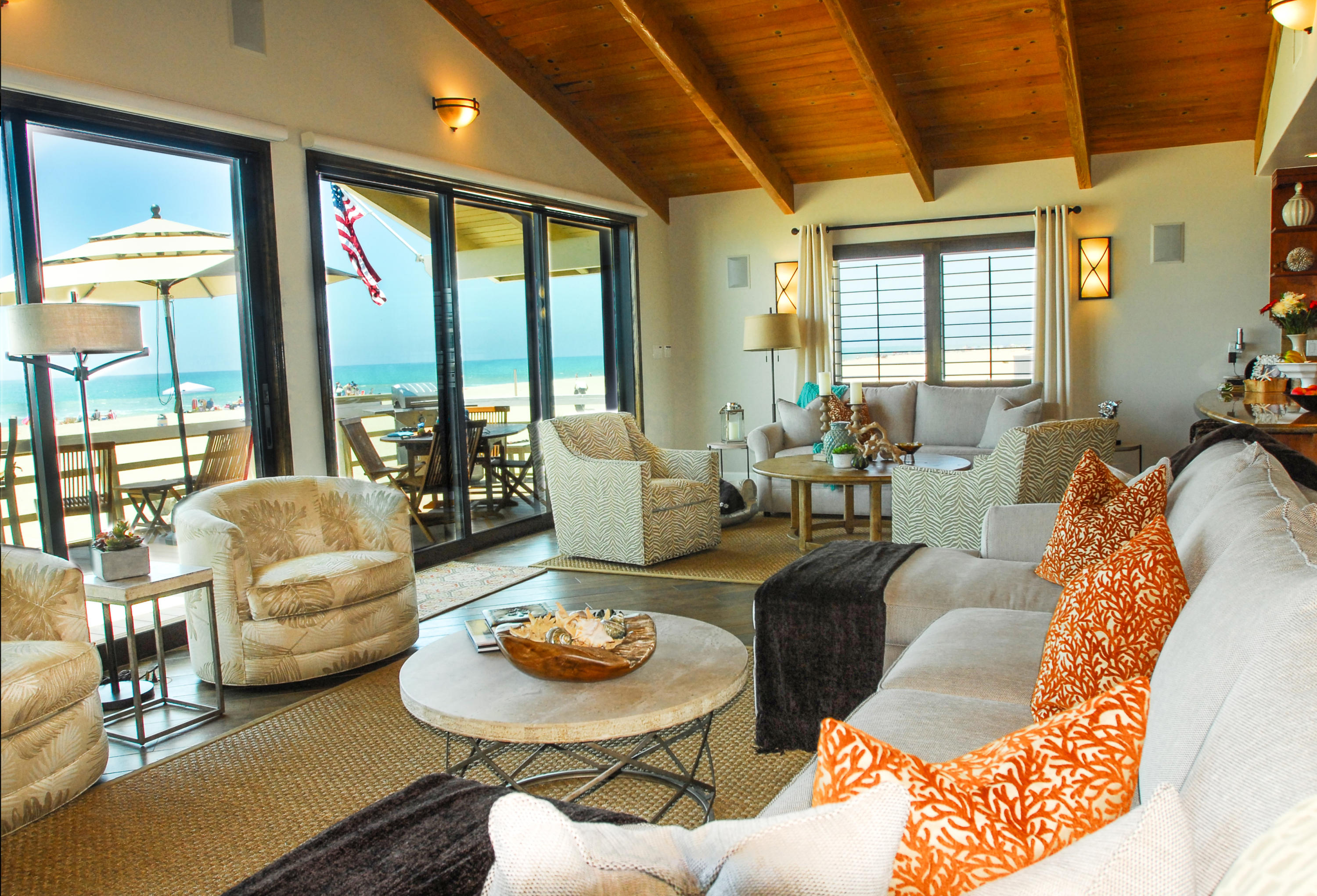 867 Mandalay Beach Road Oxnard, CA 93035 - Photo 20 of 27 a living room with furniture and a large window