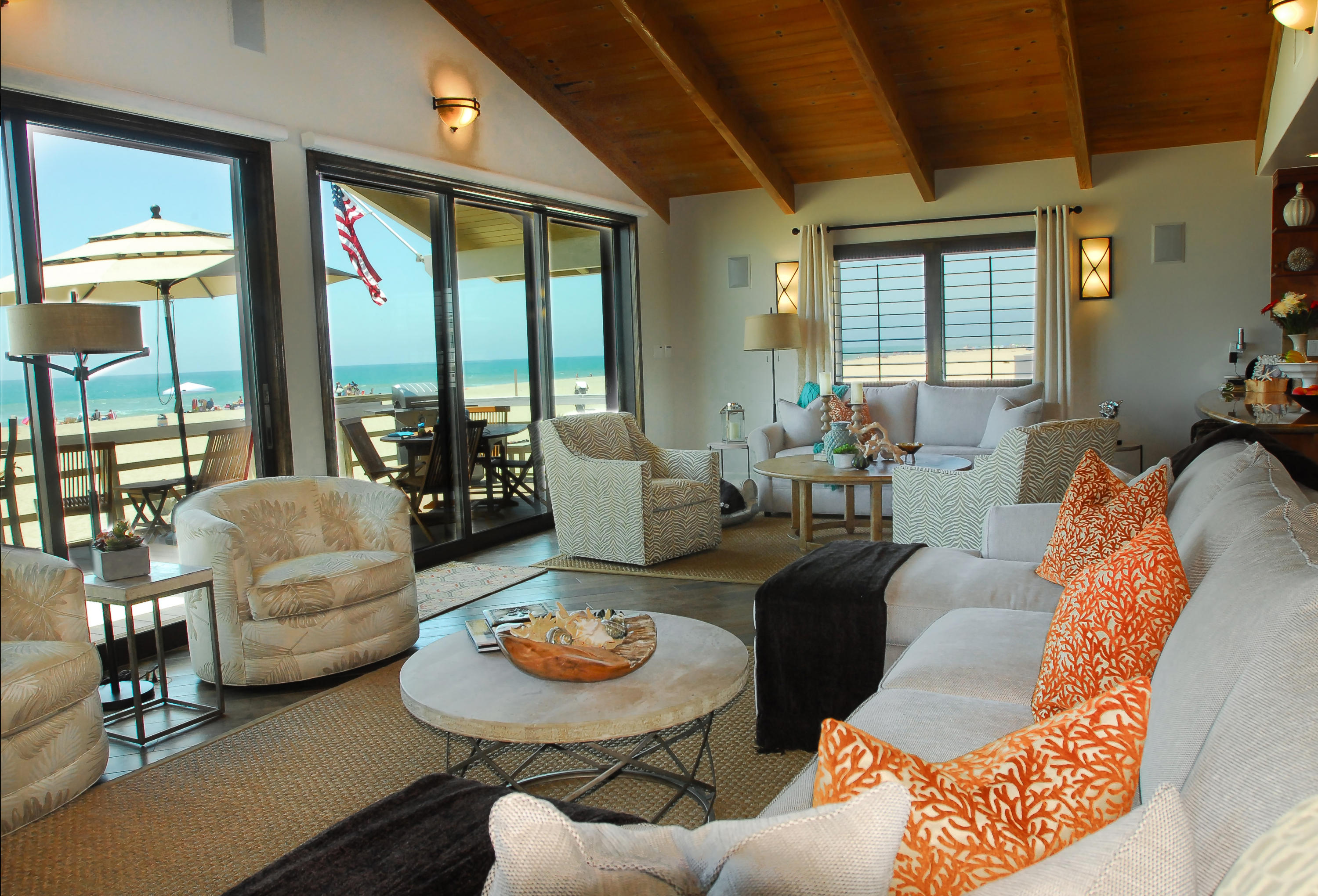 867 Mandalay Beach Road Oxnard, CA 93035 - Photo 21 of 27 a living room with furniture and a large window