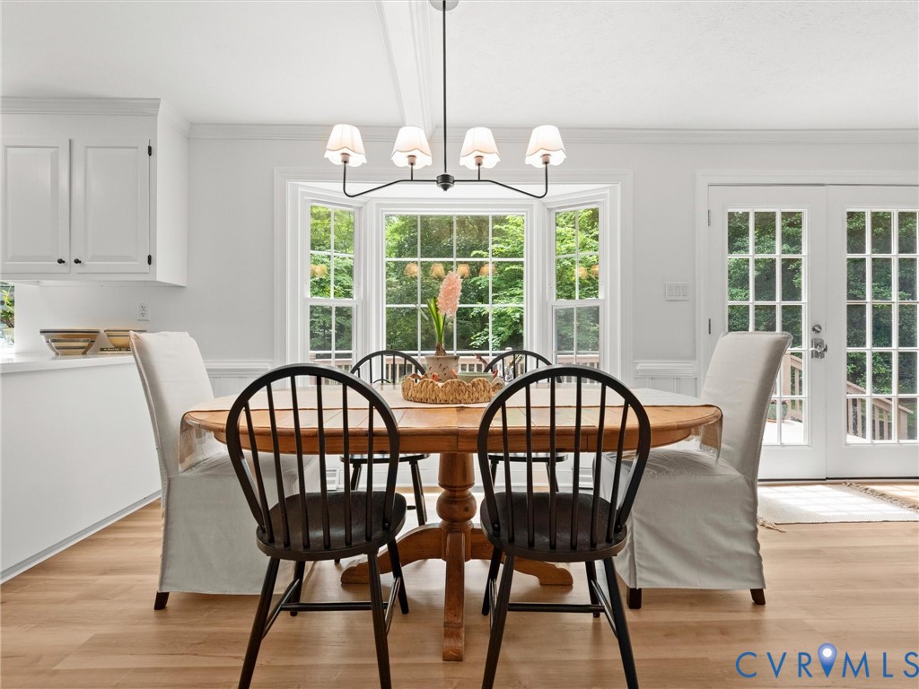 4013 Timber Ridge Road Midlothian, VA 23112 - Photo 3 of 71 Open concept dining area between kitchen and famil