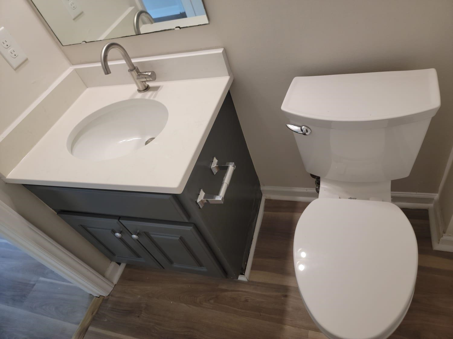 112 Pebblestone Court Willow Spring, NC 27592 - Photo 20 of 43 a bathroom with a toilet and a sink