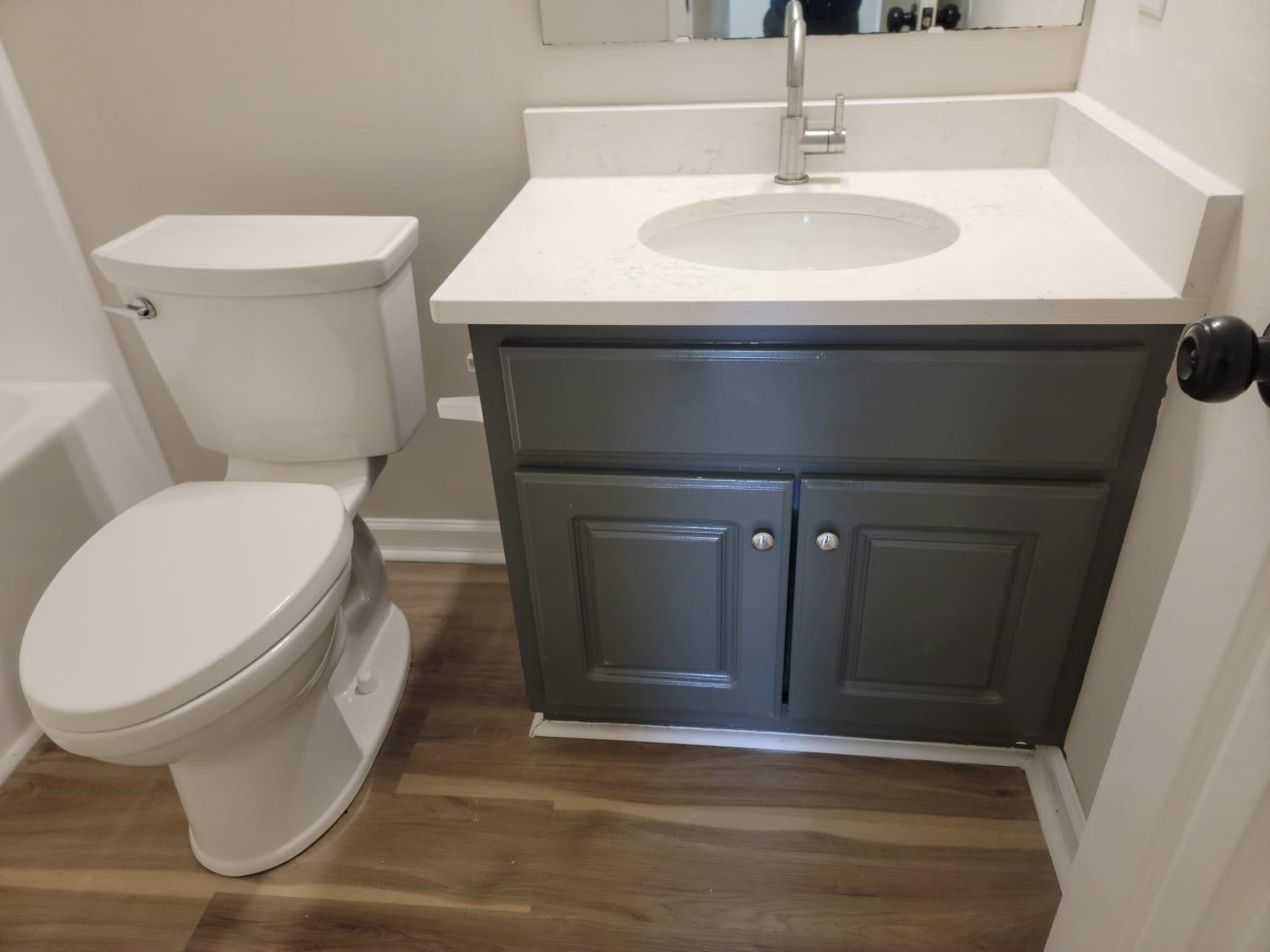 112 Pebblestone Court Willow Spring, NC 27592 - Photo 29 of 43 a bathroom with a toilet and a sink