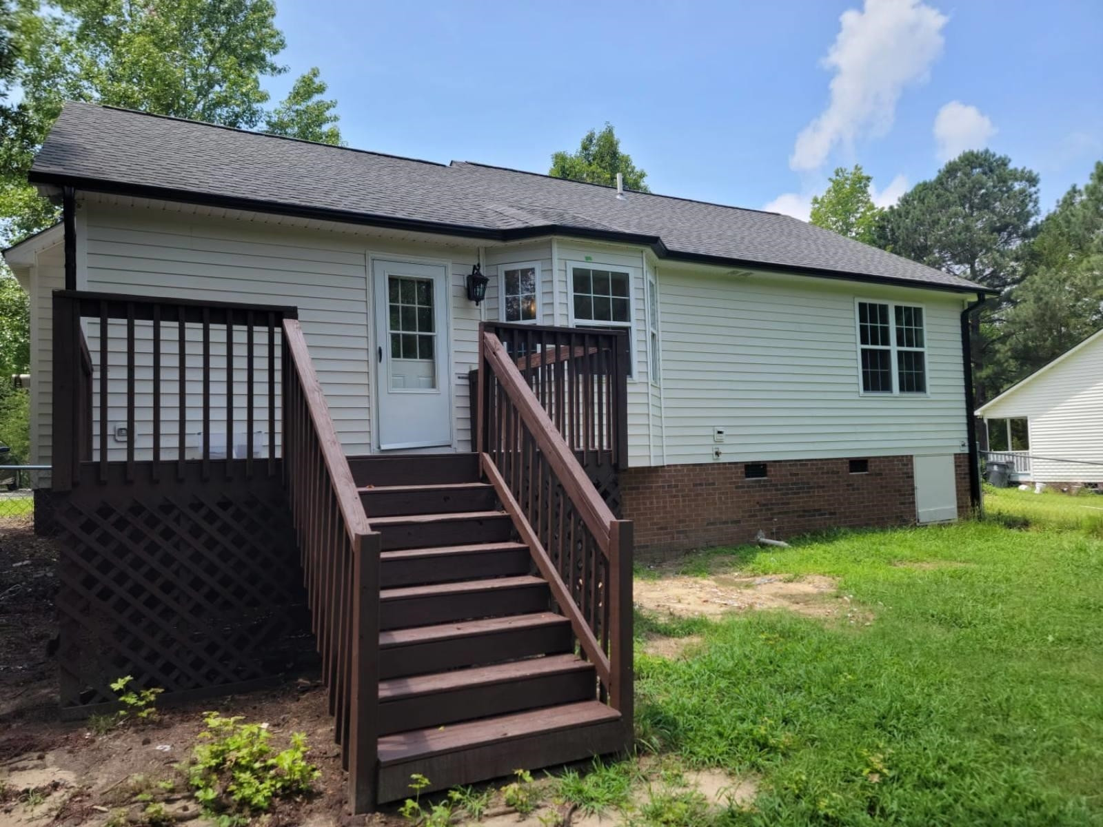 112 Pebblestone Court Willow Spring, NC 27592 - Photo 43 of 43 a view of a house with backyard and wooden fence