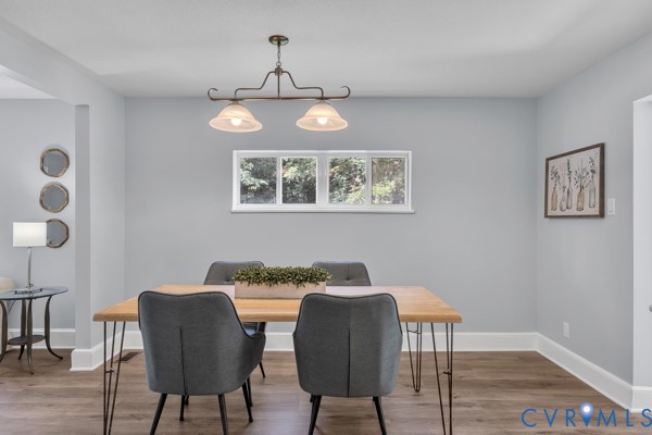 2330 Hubert Lane Chester, VA 23836 - Photo 11 of 43 Dining room with wood finished floors