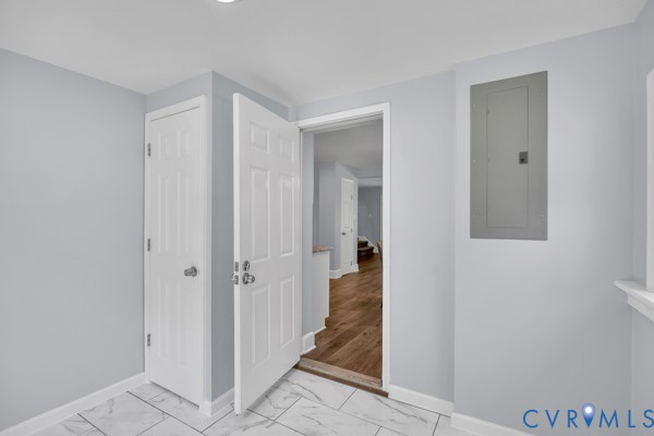 2330 Hubert Lane Chester, VA 23836 - Photo 21 of 43 Corridor with light marble finish flooring and ele