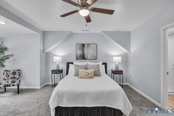 2330 Hubert Lane Chester, VA 23836 - Photo 23 of 43 Bedroom with carpet flooring and a ceiling fan