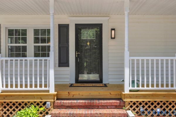 2330 Hubert Lane Chester, VA 23836 - Photo 5 of 43 Entrance to property with a porch