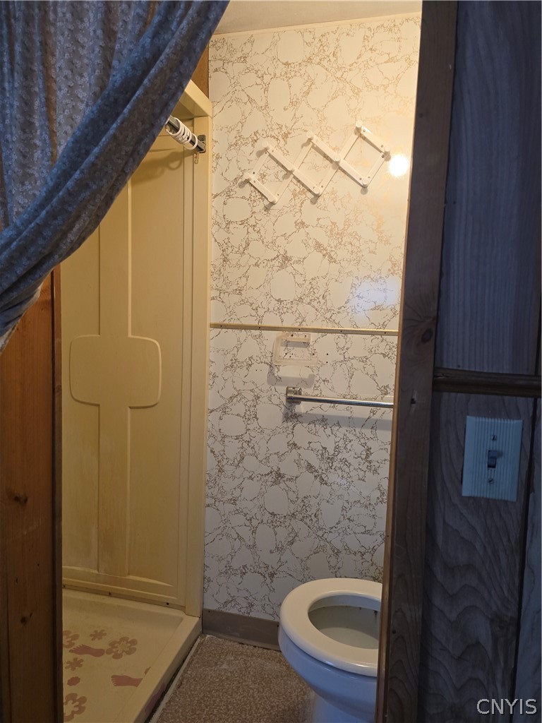 138 Ritchie Road Fulton, NY 13069 - Photo 25 of 26 In-law suite shower/toilet