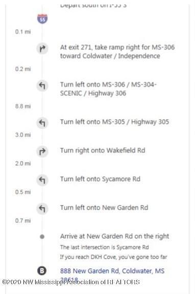 900 New Garden Road Coldwater, MS 38618 - Photo 5 of 40 Map 4