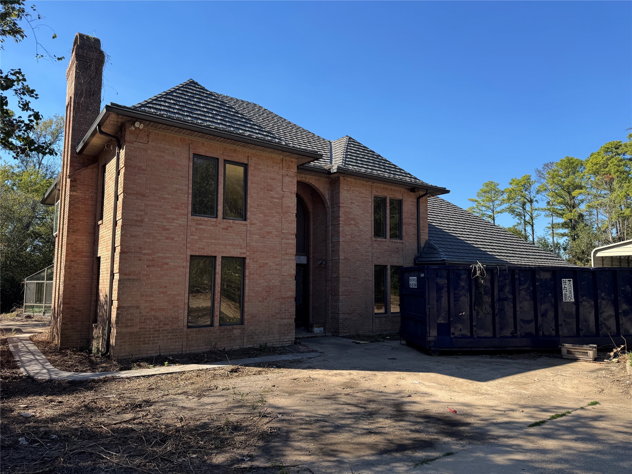 10505 Crosby Lynchburg Road Highlands, TX 77562 - Photo 23 of 24 a front view of a house with a yard
