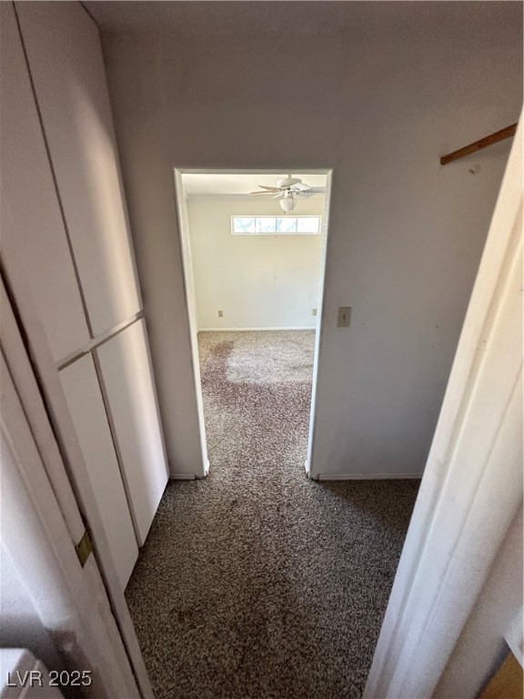 336 Hoffman Street Pioche, NV 89043 - Photo 21 of 36 Hall with carpet floors and baseboards