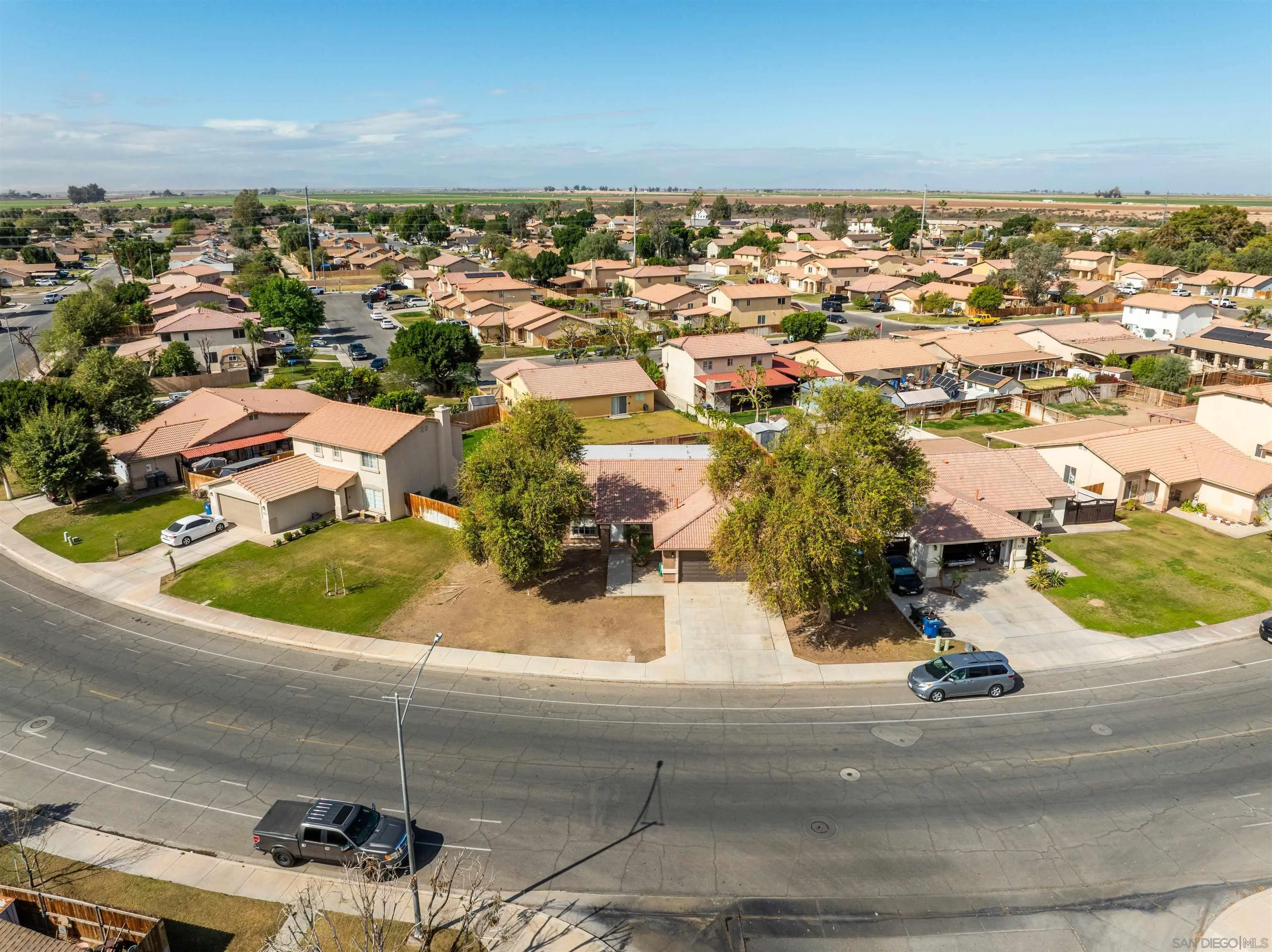 931 Jones Street Brawley, CA 92227 - Photo 16 of 17 an aerial view of a house with a ocean view