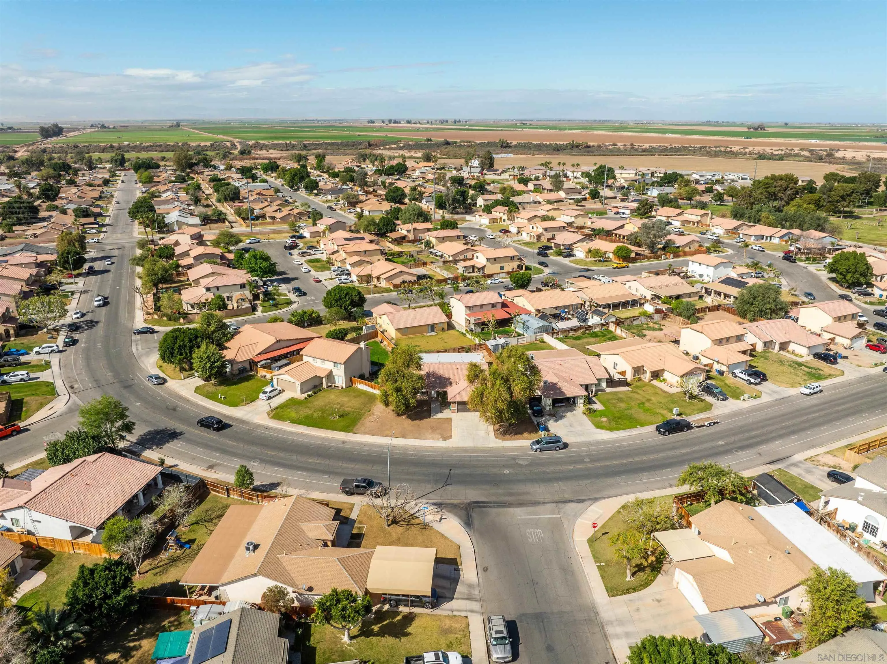 931 Jones Street Brawley, CA 92227 - Photo 17 of 17 an aerial view of residential houses with outdoor space