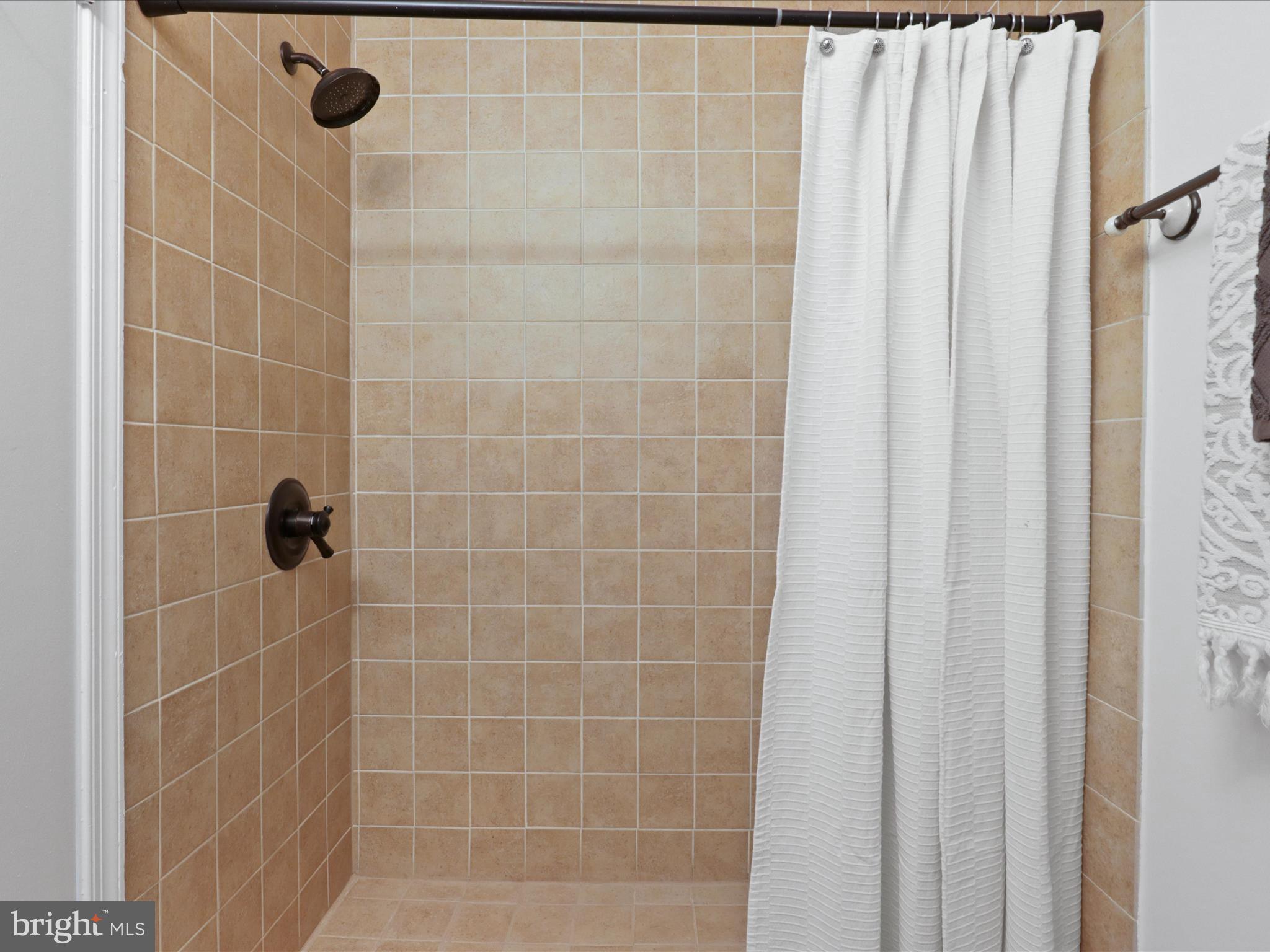 5407 Duxford Place Burke, VA 22015 - Photo 18 of 59 Large Walk-in Shower