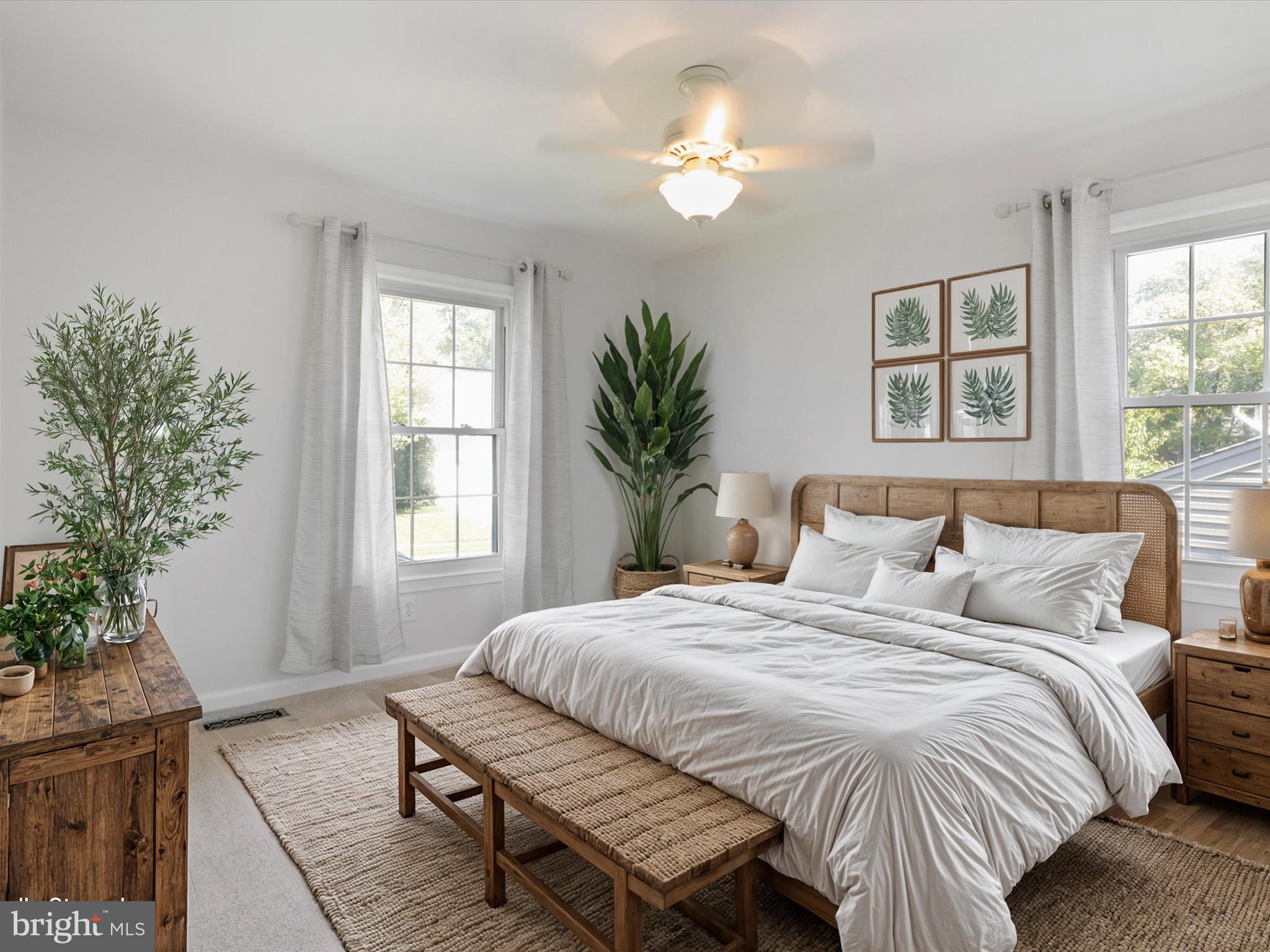 5407 Duxford Place Burke, VA 22015 - Photo 19 of 59 Bedroom 2 - Virtually Staged