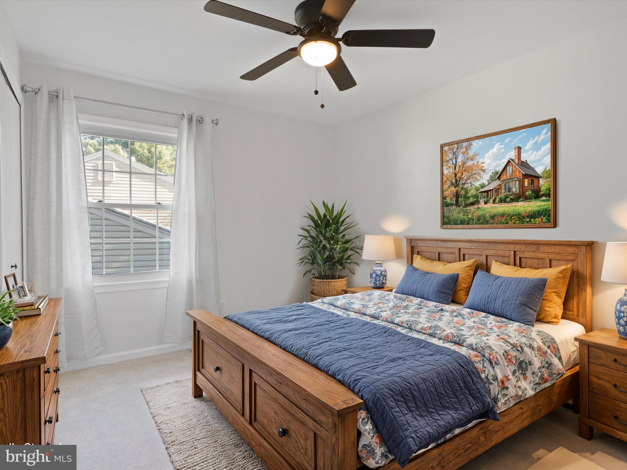 5407 Duxford Place Burke, VA 22015 - Photo 22 of 59 Bedroom 3 - Virtually Staged