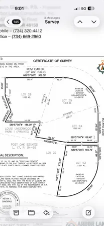 $115,000 | V/l Post Oak Drive, Clinton, MI 49236